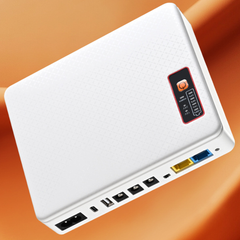 Mini UPS Battery Backup for Routers,Built-in 12000mAh Rechargeable Surge Protector with POE,Output USB 5V/2A DC 5V/9V/12V 2A for Modem,Security Camera, Smartphones