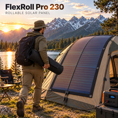FlexRoll Pro 230 — 230W Rollable CIGS Solar Panel